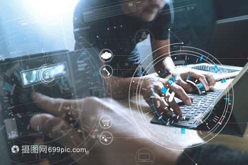 開發(fā)編程與碼技術網站團隊 設計網絡空間內容大數(shù)據(jù)概念與VR圖技術開發(fā)